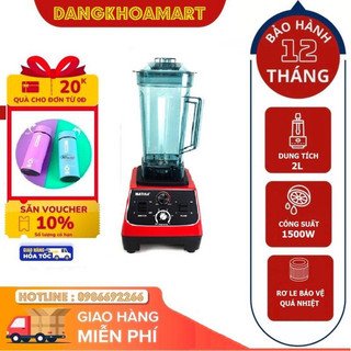 Máy xay công nghiệp đa năng matika mtk-3152 dung tích 2l, công suất 1500w