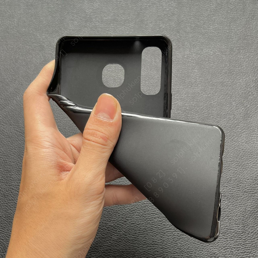 Ốp lưng Samsung A8 Star A9 Star dẻo đen trơn bền đẹp