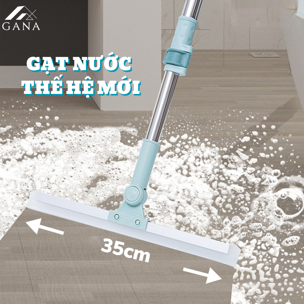 Chổi gạt nước sàn nhà tắm GANA quét nhà thông minh gạt sạch nhà tắm chống trượt