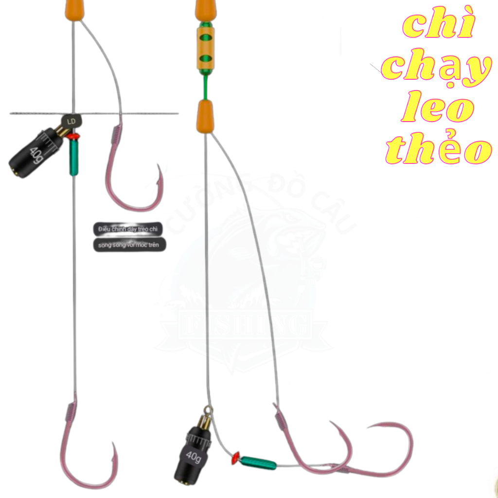 , Chì Chạy Leo Thẻo Thẻo Hố Đấu, Chì Leo Thẻo Săn Hàng, Chì Lõi Kép-CLT