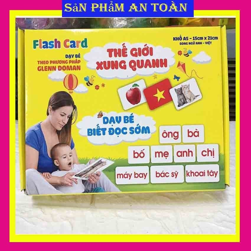 FLASHCARD CHO BÉ - THẾ GIỚI XUNG QUANH A5
