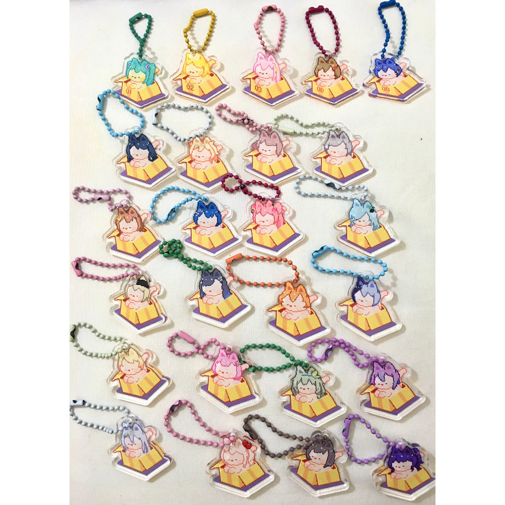 Móc khóa keychain acrylic Project Sekai Nyan Cat Box