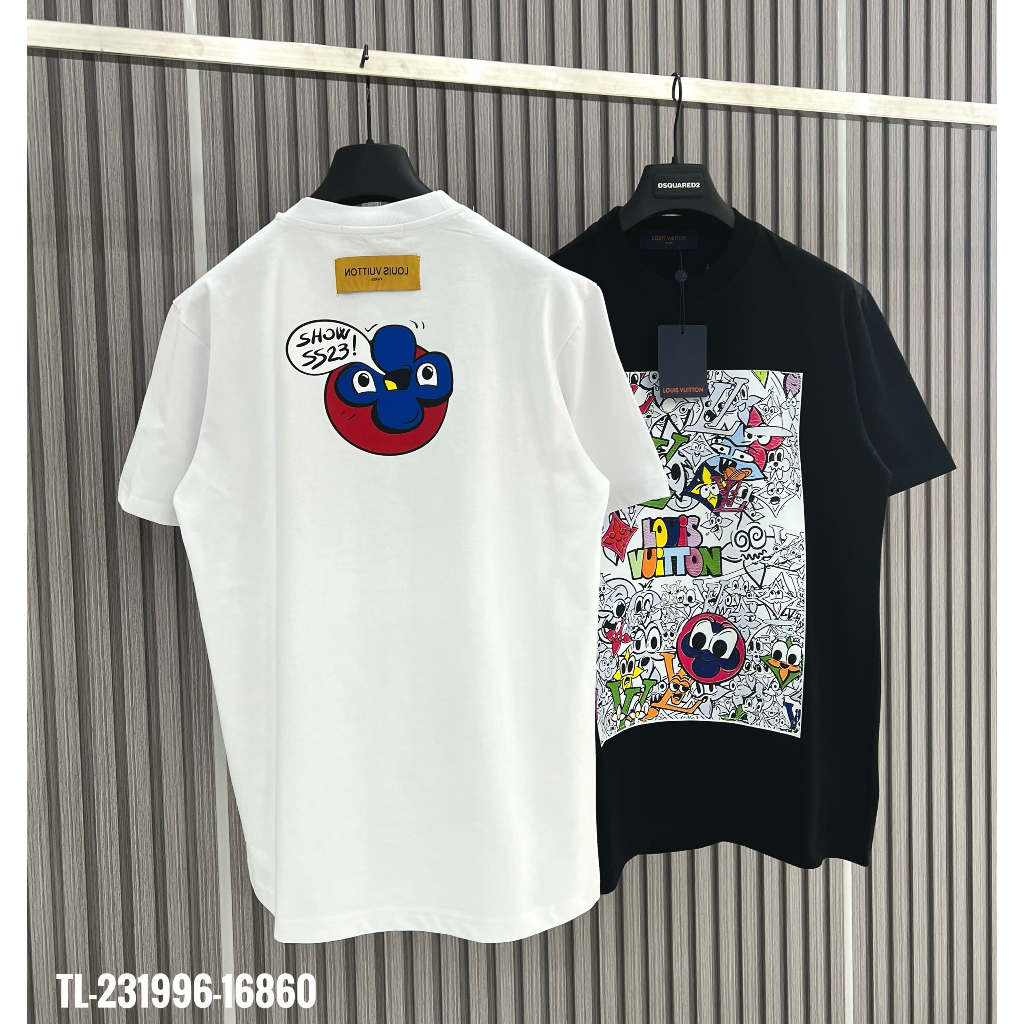 🔥HOT🔥Áo thun LV in hình graphic thiết kế hot trend Nam nữ New 2023