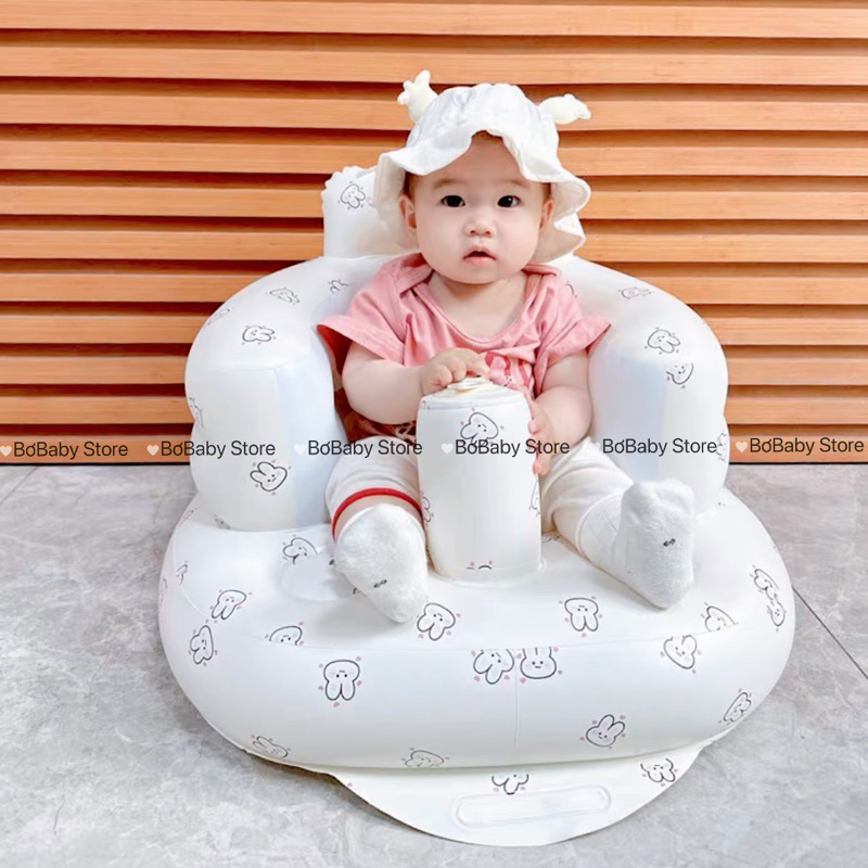 Ghế hơi tập ngồi cho bé - Ghế phao kiểu Hàn