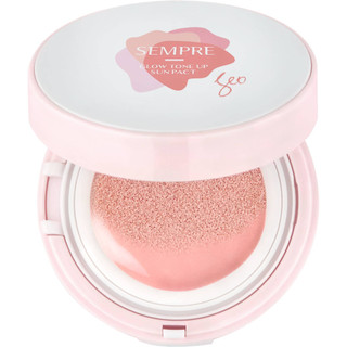 Phấn lót geo sempre florian glow tone up sun pact spf34 pa+++