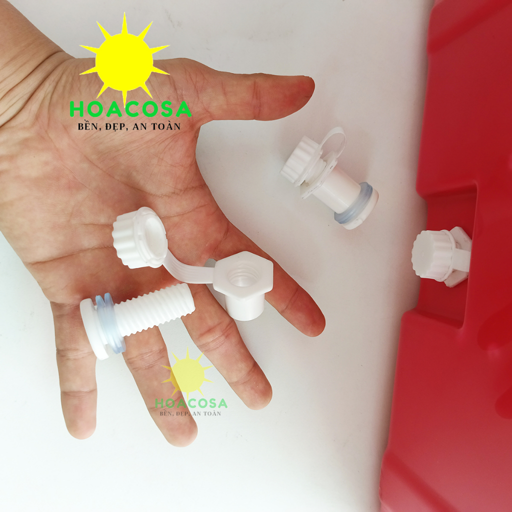 Vòi Xả Nước Thùng Đá Vuông Hiệp Thành  Loại Nút Vặn, Dễ Sử Dụng- Đồ Gia Dụng Hoacosa
