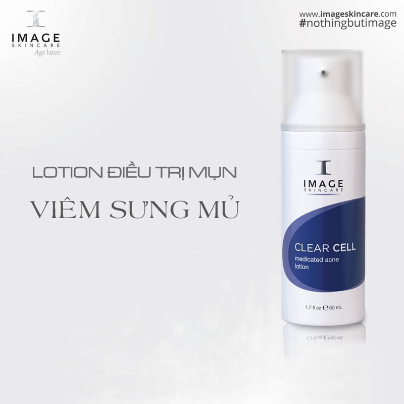 Lotion Giúp Giảm Mụn Image Skincare Clear Cell Medicated Acne Lotion