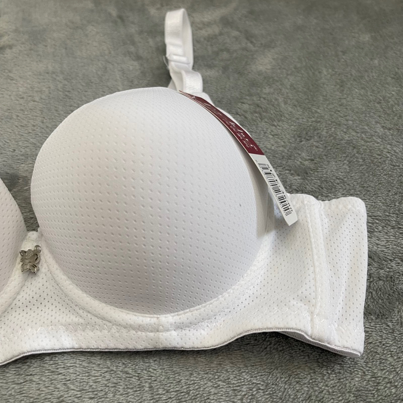 Áo lót nữ đệm mút vừa cài sau gọng nhựa mềm mại không hằn lên da