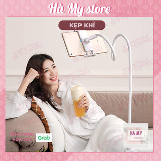 Giá đỡ kẹp điện thoại đa năng hỗ trợ quay video đuôi khỉ lõi thép, hàng cứng cáp, kg đổ khi cài máy