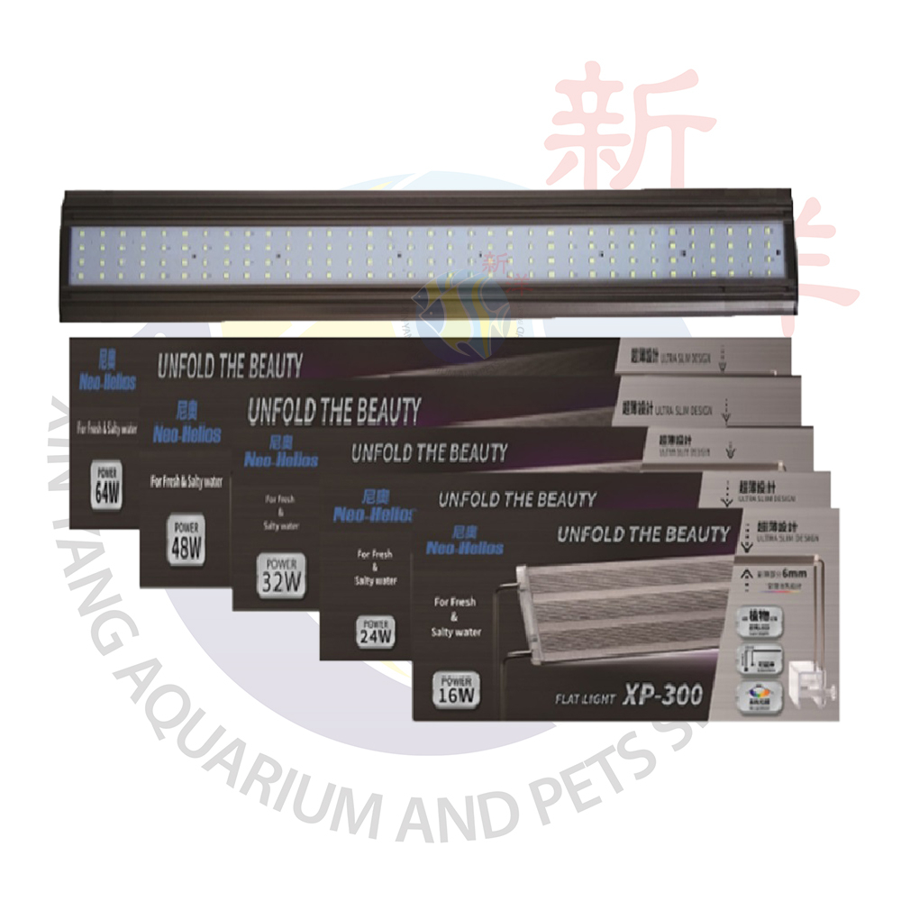 Đèn Bể Cá Neo-Helios Flat Light Solar XP-300IXP-450I XP-600I XP-800I XP-900I XP-1200I  Ánh Sáng Màu RGB 3 in 1 Đỏ Cá Khô