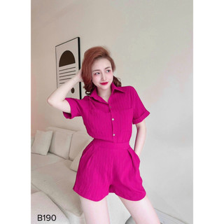 Set đũi gân cộc đùi áo sơ mi cổ đức sang chảnh - mynapijama