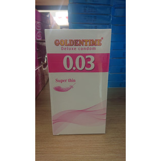 Bao Cao Su Goldentime Super Thin 0.03 Siêu Mỏng