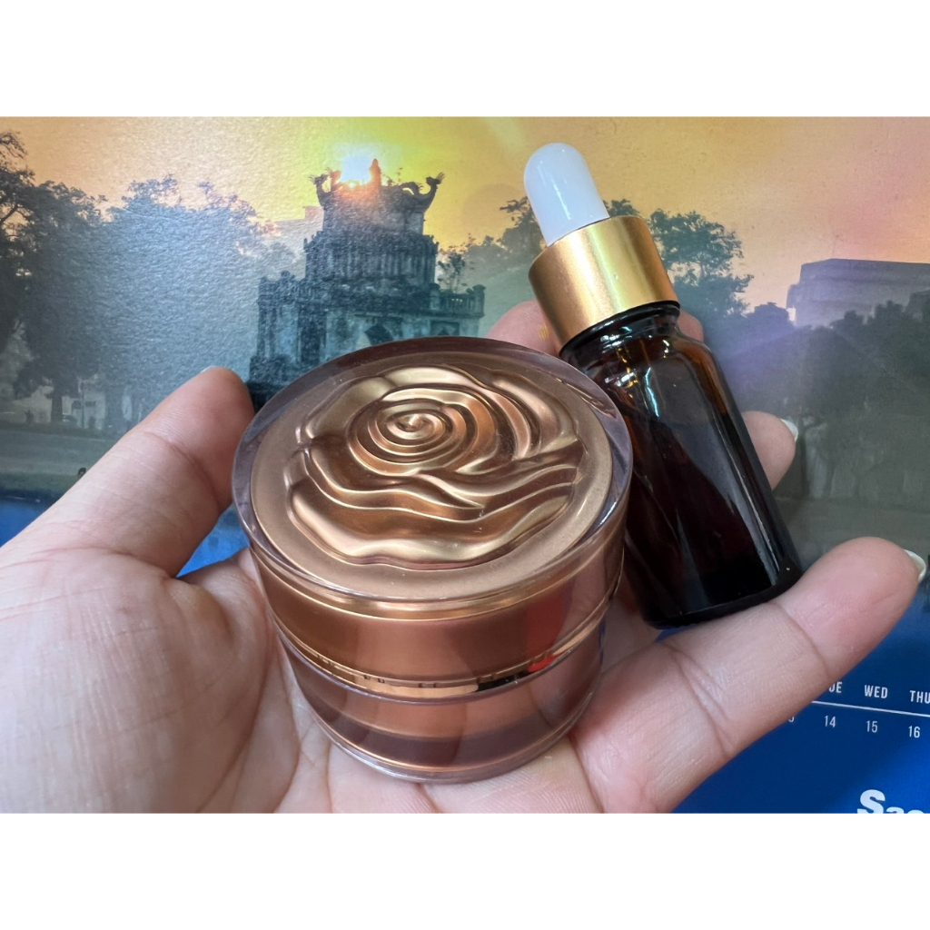 Kem đông y tái tạo hoa hồng, kem đen 68 vị giúp xoá tan mụn,nám, thâm sạm, nâng tông da