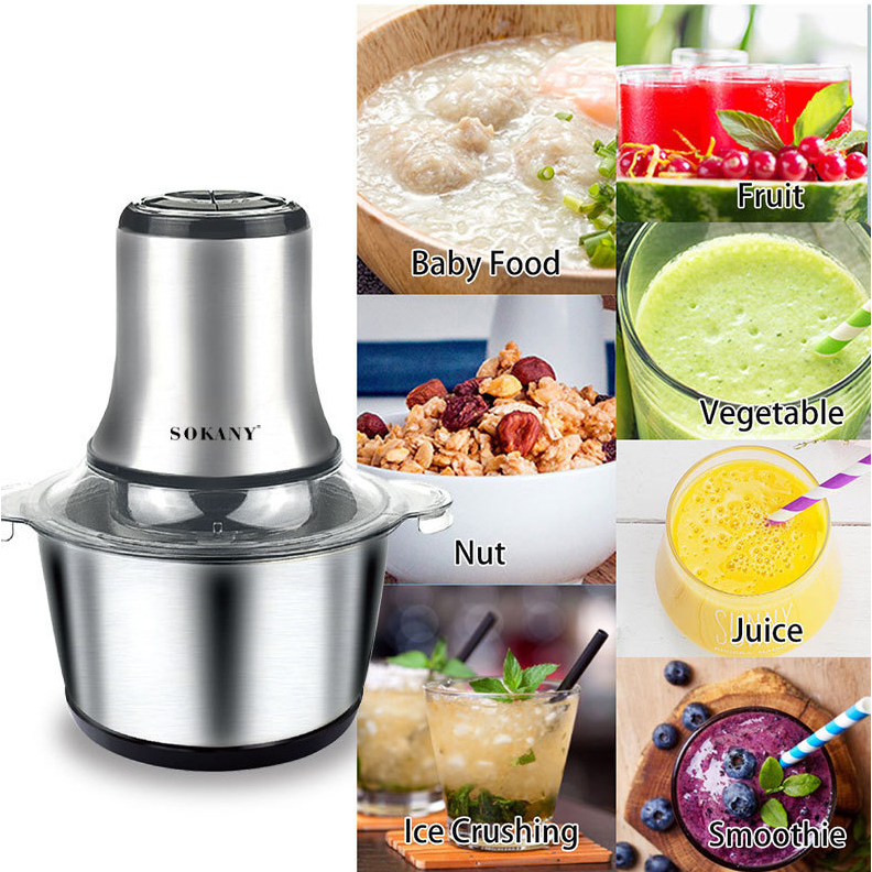 Máy xay thịt Sokany 7005A 800w 3.0L  BẢO HÀNH 12 THÁNG