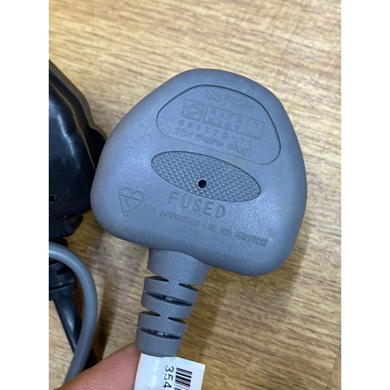 Dây nguồn 3 chấu UK to C7   dài 40cm , 2x0.75mm dây theo máy dùng cho máy in màu CANON -EPSON