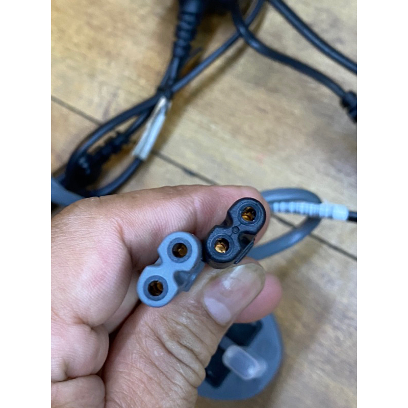 Dây nguồn 3 chấu UK to C7   dài 40cm , 2x0.75mm dây theo máy dùng cho máy in màu CANON -EPSON