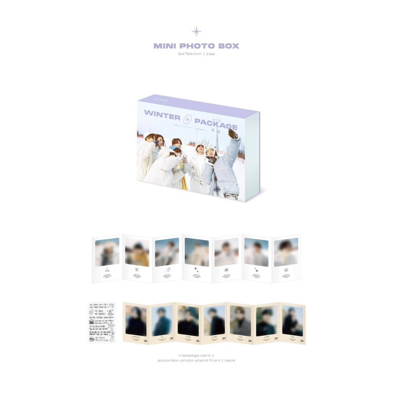 ALBUM ẢNH BT.S WINTER PACKAGE 2021