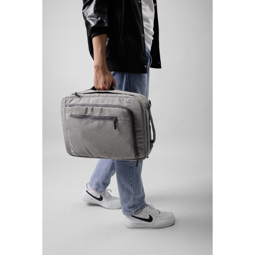 Balo Solo Re: Utilize Hybrid 15.6 inch - Xám - UBN762-10 Chất liệu kháng Vải cao cấp Polyester Bảo hành chính hãng 5 năm