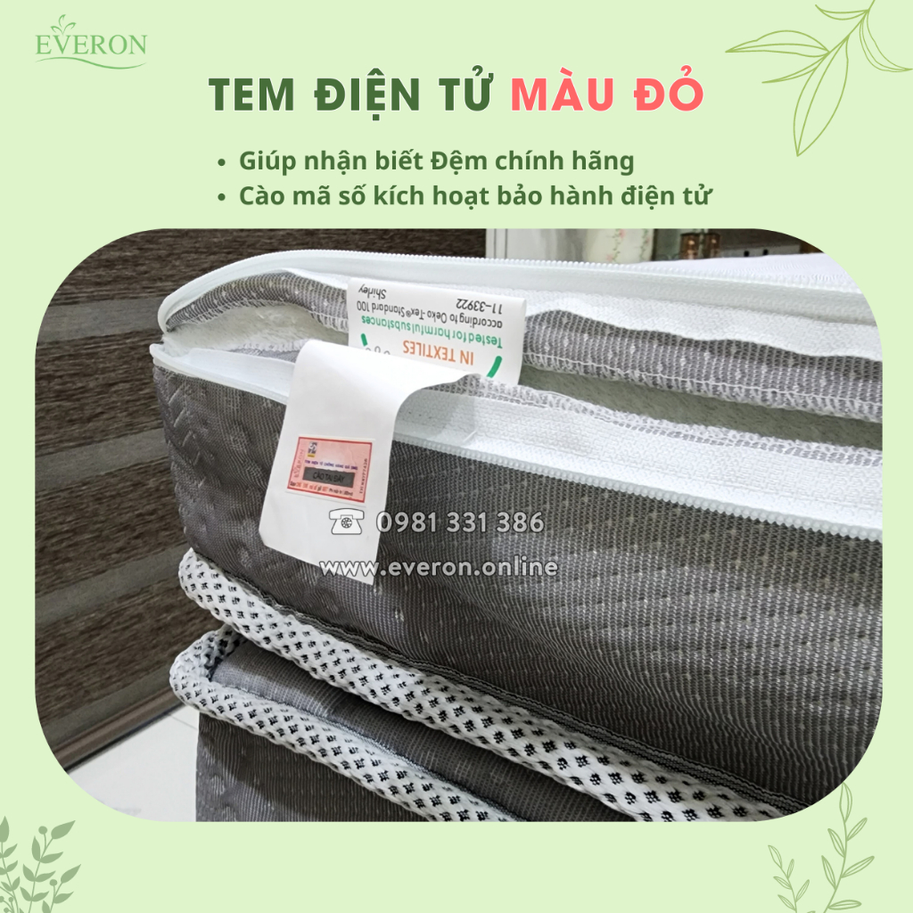 Đệm bông ép Everon 4.0