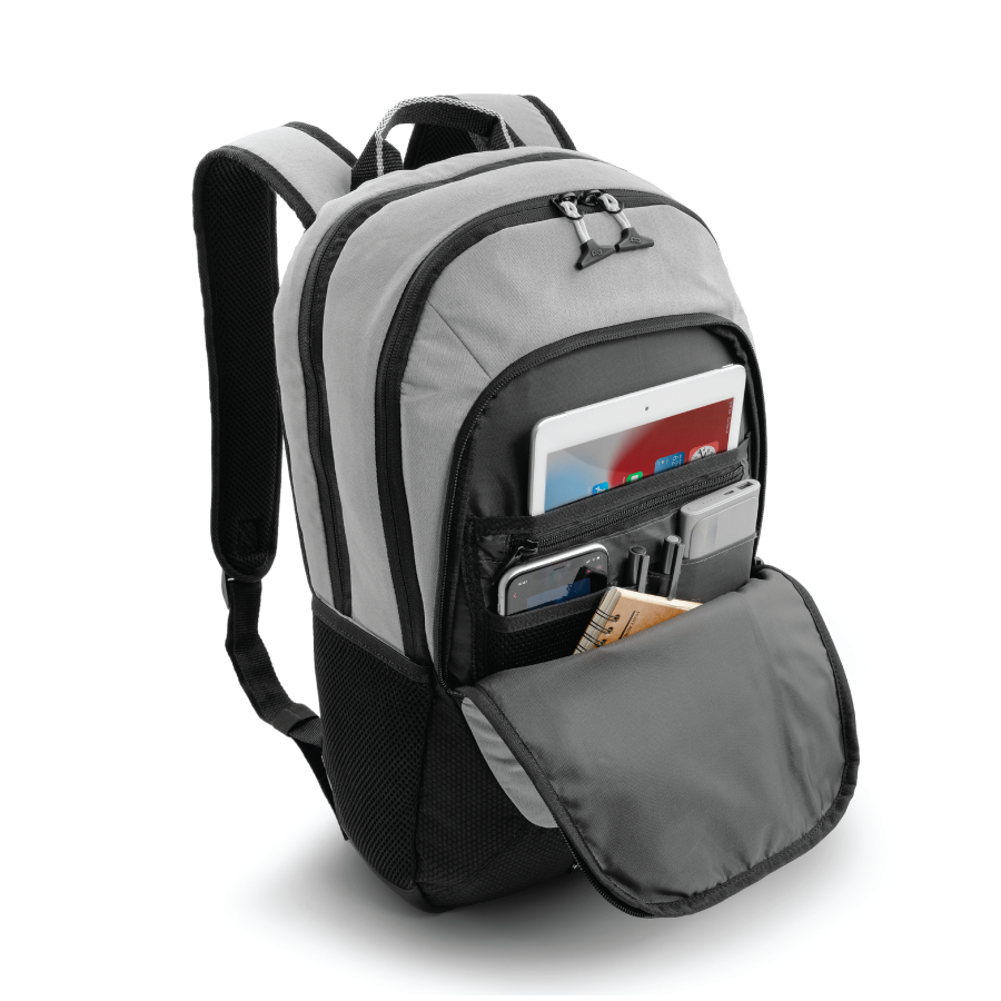 Balo SOLO Varsity Region 15.6 inch - Xám - VAR704-10 Chất liệu kháng nước - Nhiều ngăn - Bảo hành 5 năm chính hãng