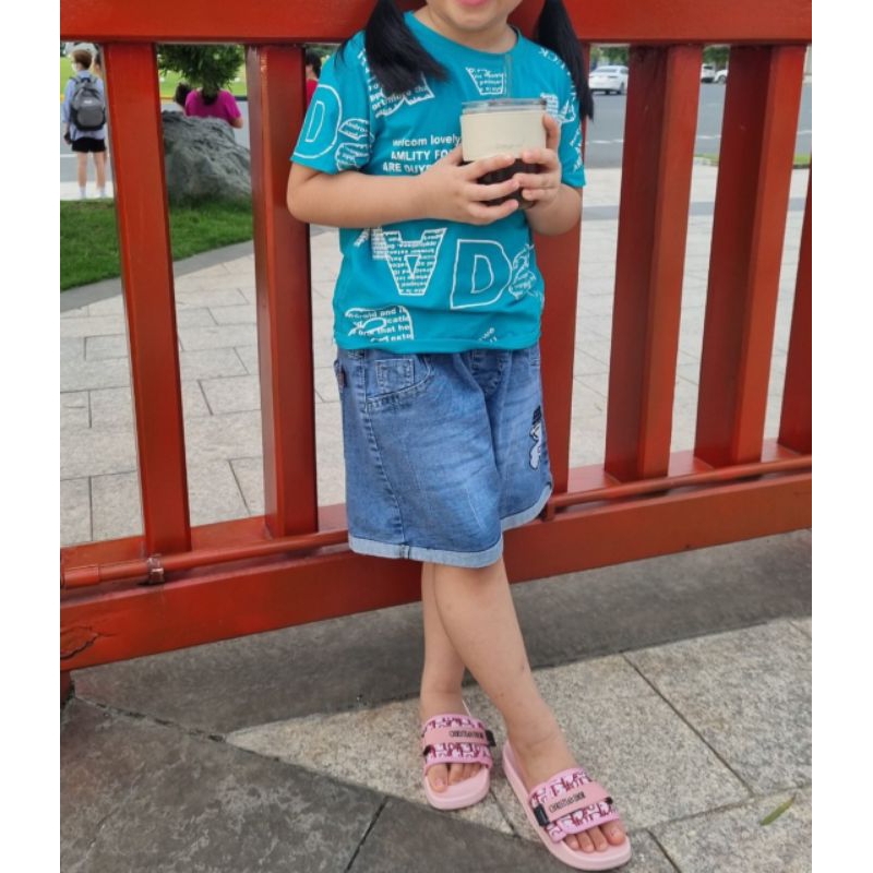 Dép lê thời trang hè 2023 cho bé trai bé gái, dép lê di or cực hót sz31-35