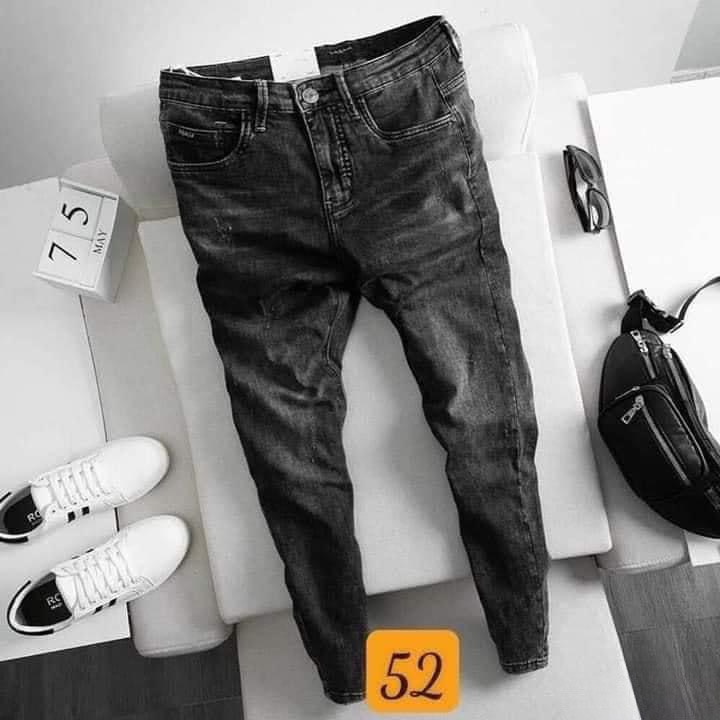 Quần jean nam xanh nhạt  dáng skinny con dãn 4 chiều, form siêu đẹp tôn dáng, màu xanh hot nhất hiện nay ( có Bigsi