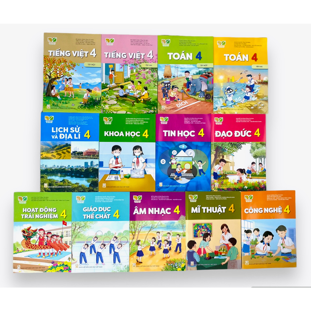 Sách - Bộ sách giáo khoa lớp 4 - 13 cuốn (Kết nối tri thức với cuộc sống)