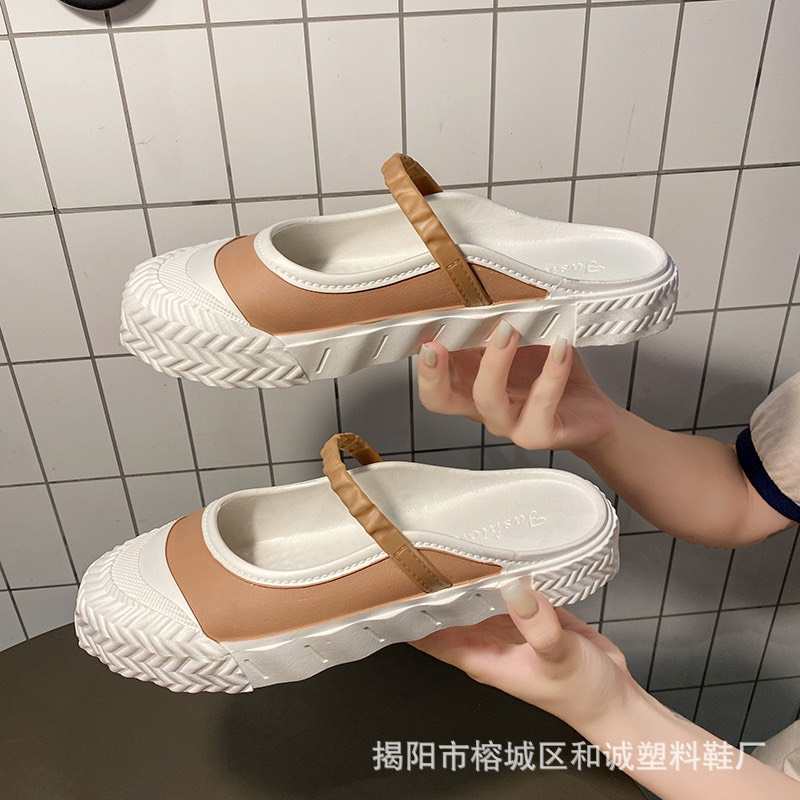 Giày Sục nhựa cao su non đi nước đi mưa êm chân