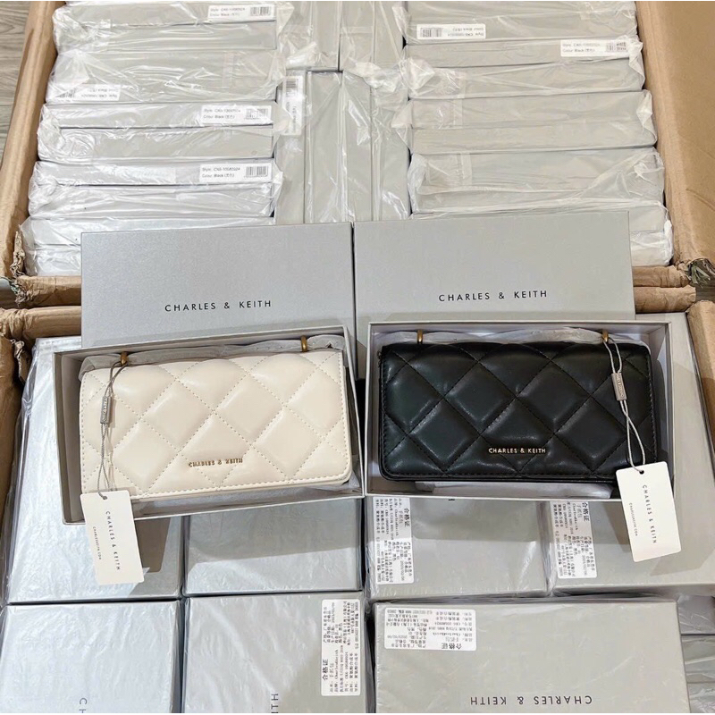   ẢNH THẬT  Túi Đeo Chéo & Đeo Vai Chần Bông Ô Trám Dây Xích Vàng Size 20 FULLBOX Làm Quà Tặng  Hàng Xuất Loại 1  
