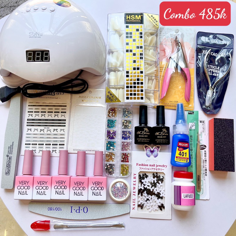 Conbo làm nail cá nhân cơ bản