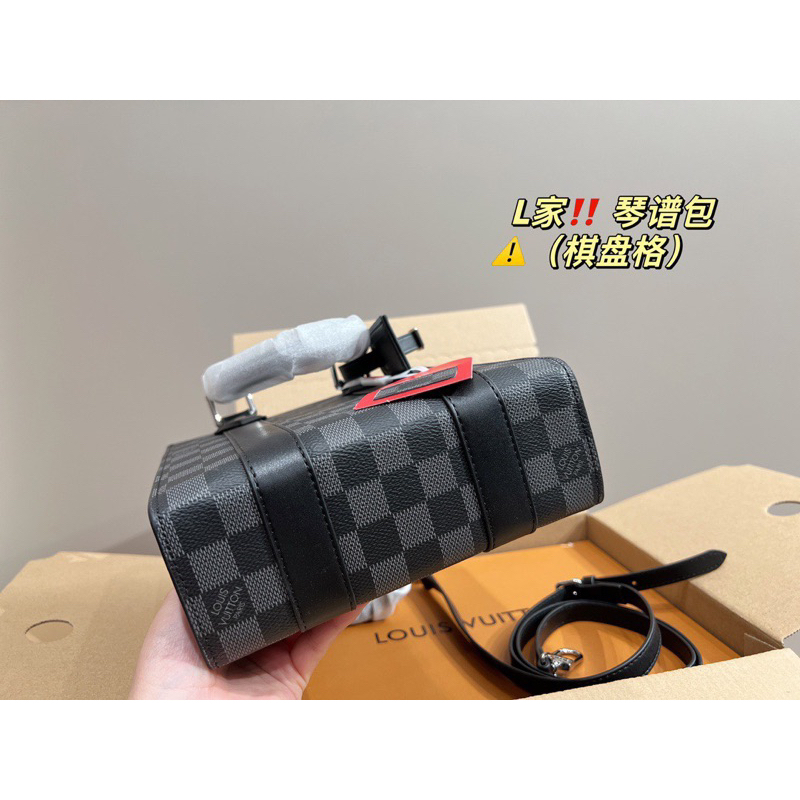 Túi Tote Eovi Damier size 23cm fullbox đẹp hoạ tiết ô vuông M266-23