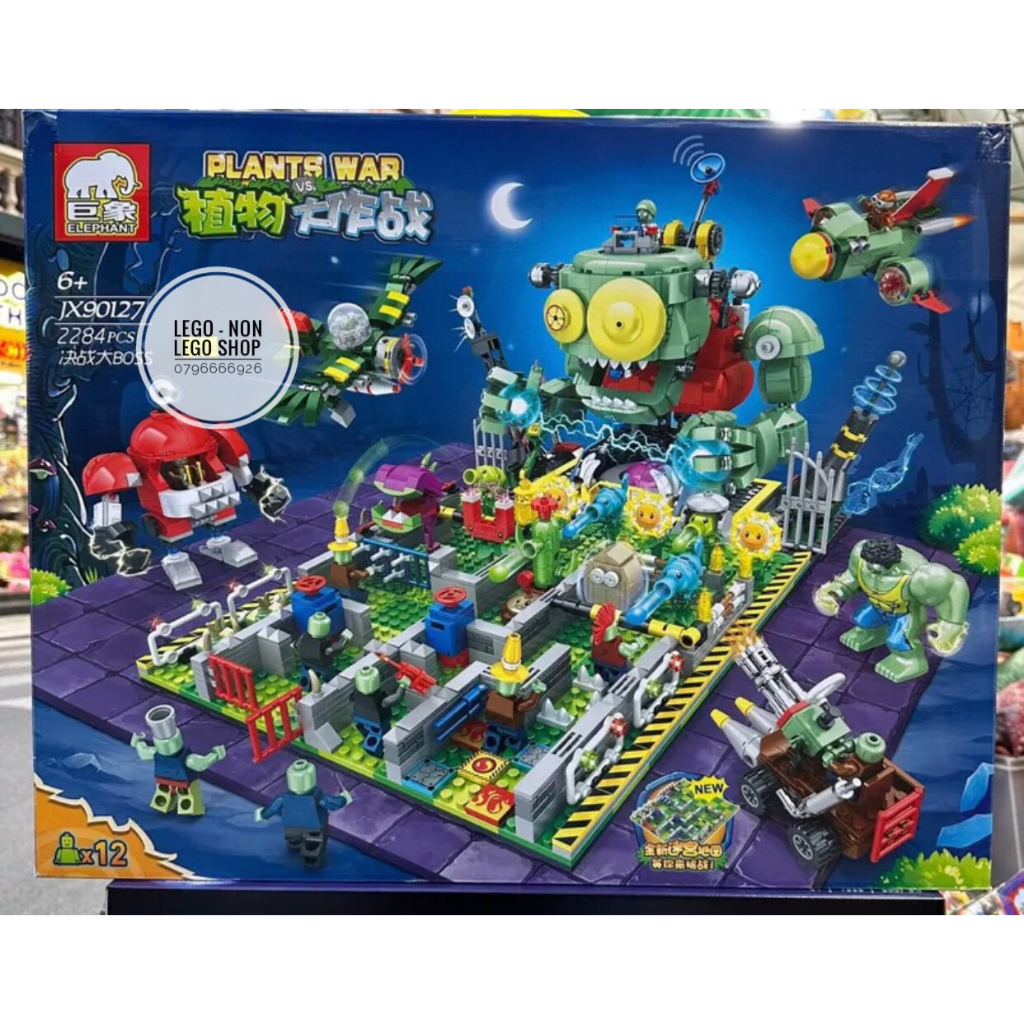 Xếp Hình Plants Vs Zombie Mê Cung Trùm Cuối JX 90127