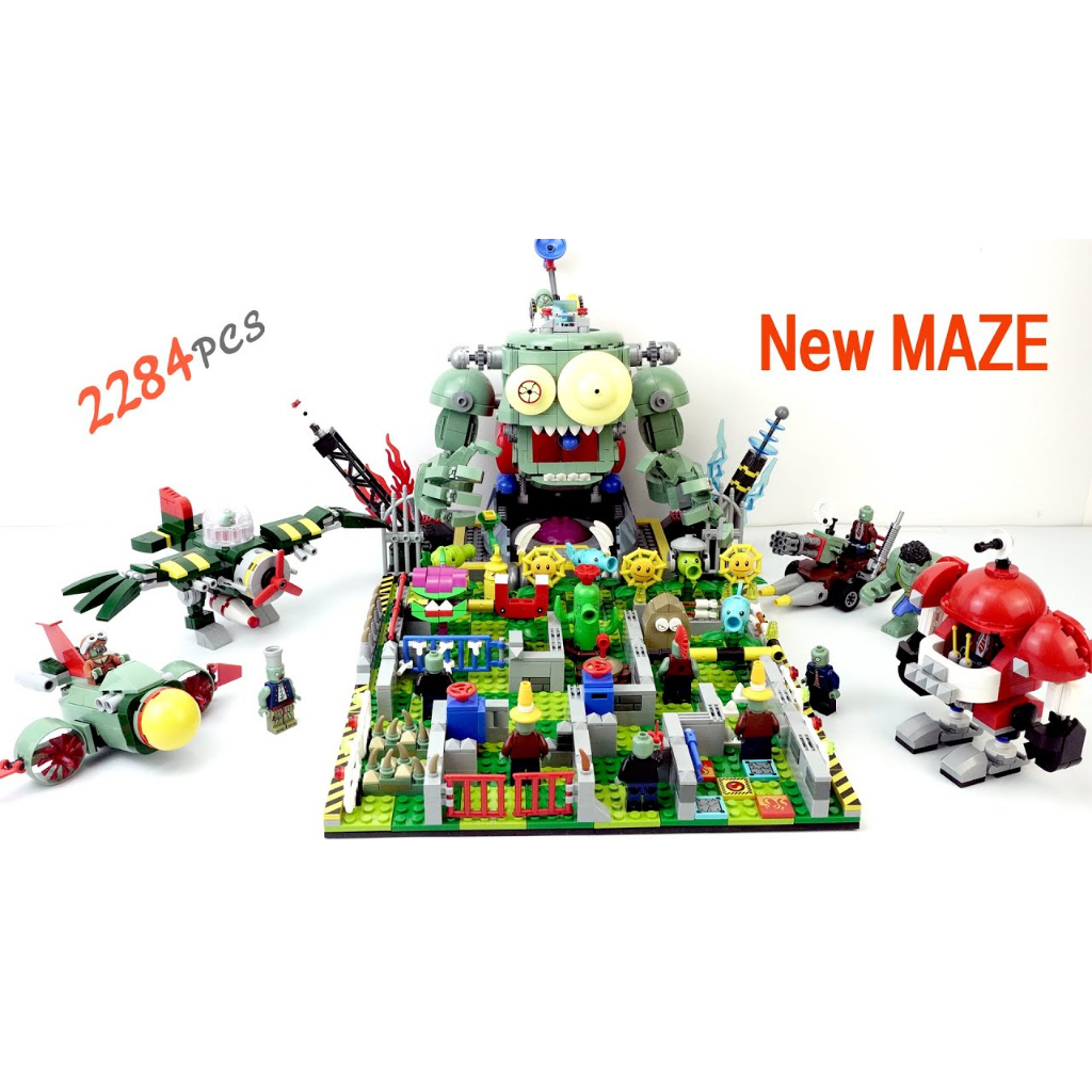 Xếp Hình Plants Vs Zombie Mê Cung Trùm Cuối JX 90127