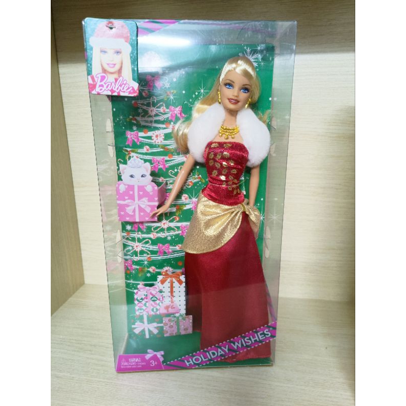 Búp bê barbie Christmas Holiday wishes