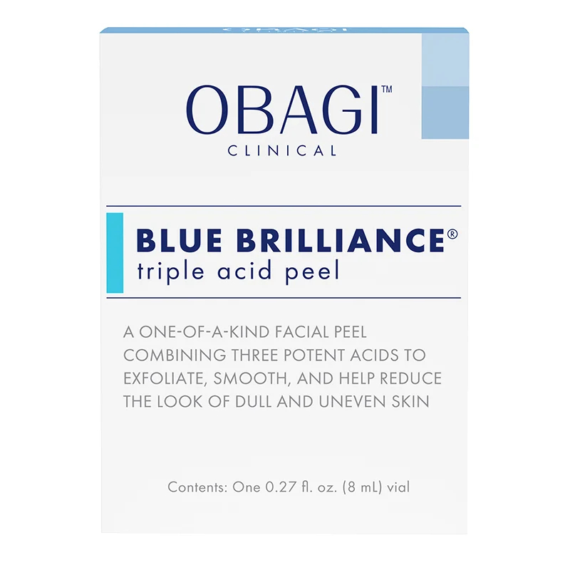 [MINI] Dung dịch peel da tại nhà - Obagi Clinical Blue Brilliance Triple Acid Peel 8ml - Giảm mụn, tái cấu trúc nền da