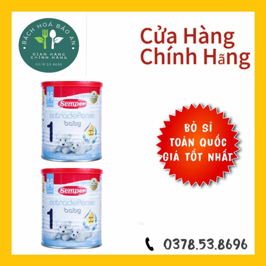 Sữa bột Semper Nutradefense Baby số 1 400g