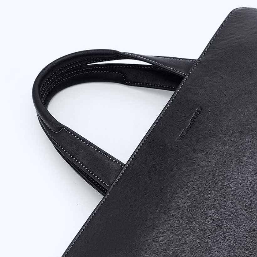 Cặp da nam cao cấp hàng hiệu WilliamPOLO chất liệu da Bò nguyên tấm - POLO 223162