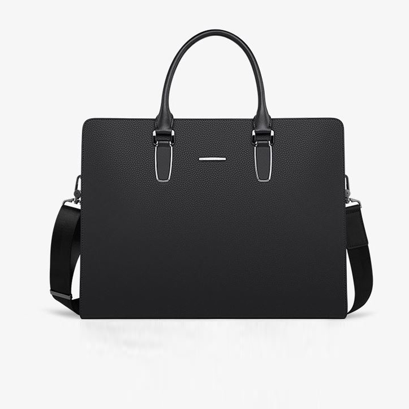 Cặp da nam cao cấp hàng hiệu WilliamPOLO chất liệu da Bò nguyên tấm  - POLO 203085