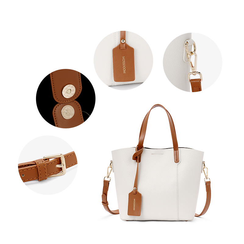 MOSSDOOM Túi xách nữ thời trang đơn giản