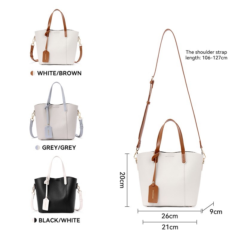 MOSSDOOM Túi xách nữ thời trang đơn giản