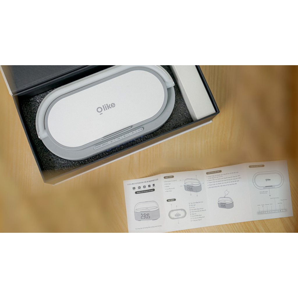 Loa Bluetooth Oppo Olike S2 , Bluetooth V5.0, Công suất 10W Âm Thanh HIFI Bass Siêu Trầm Có Tích Hợp Mic Bên Trong