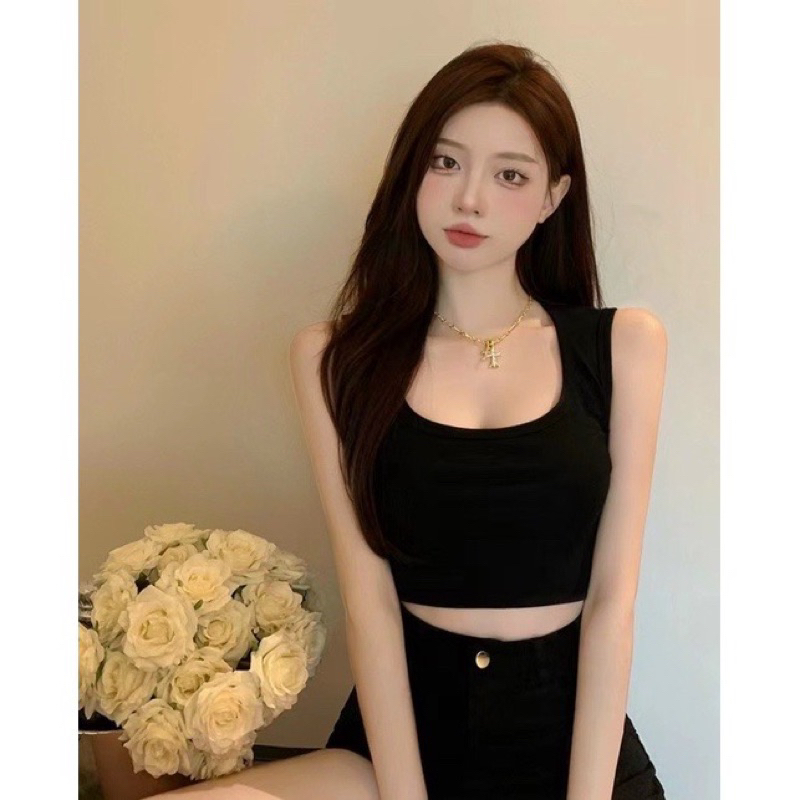 Áo thun zip 3 lỗ cổ vuông