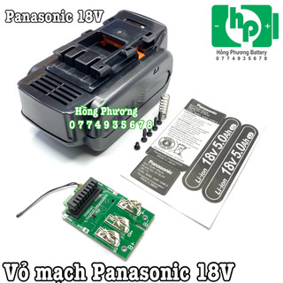 Combo vỏ mạch Panasonic 18V-5Ah