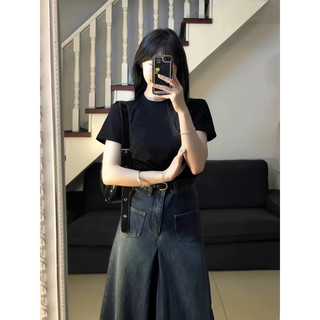 Áo thun babytee 🍊 tiệm vải xinh 🍊 áo babytee thun nữ ôm body tôn dáng basic