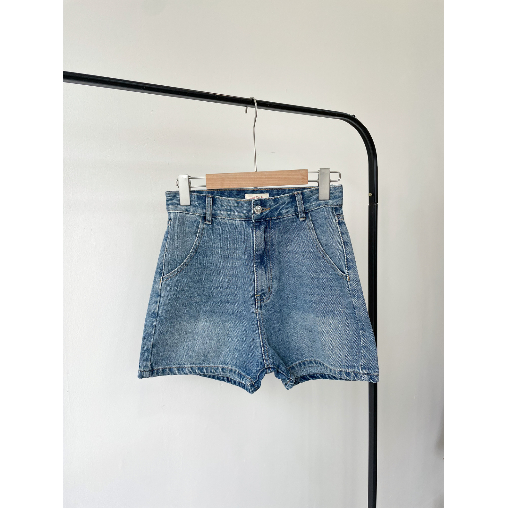 Quần Short Jean Nữ Ngắn Lưng Cao - SUME SHORT- GOÛT DE JUN