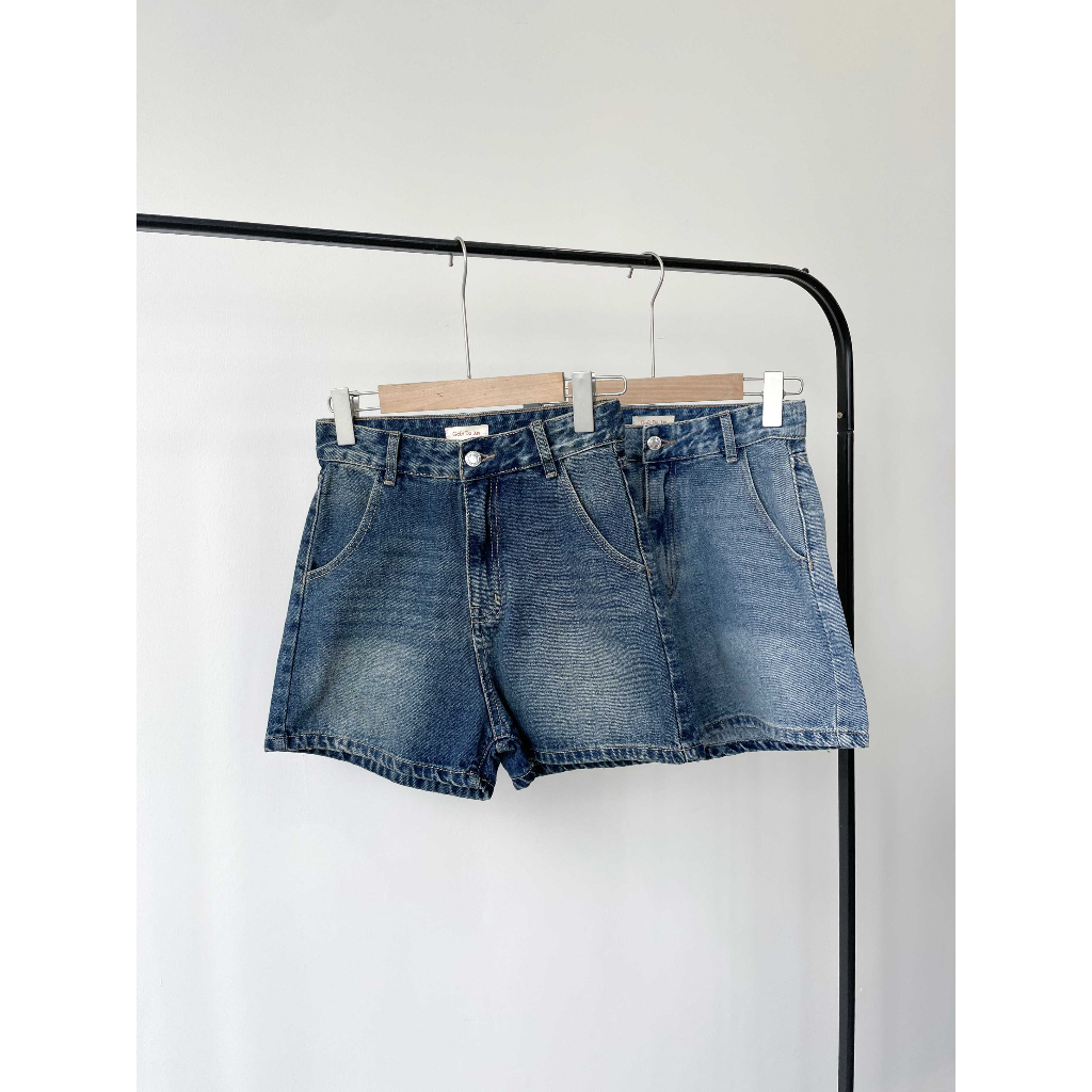 Quần Short Jean Nữ Ngắn Lưng Cao - SUME SHORT- GOÛT DE JUN