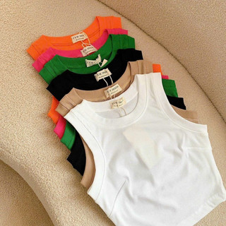 Áo croptop kiểu dáng áo ba lỗ chất thun borip dày dặn thoáng mát thích hợp mặc hè - Veeraclothing