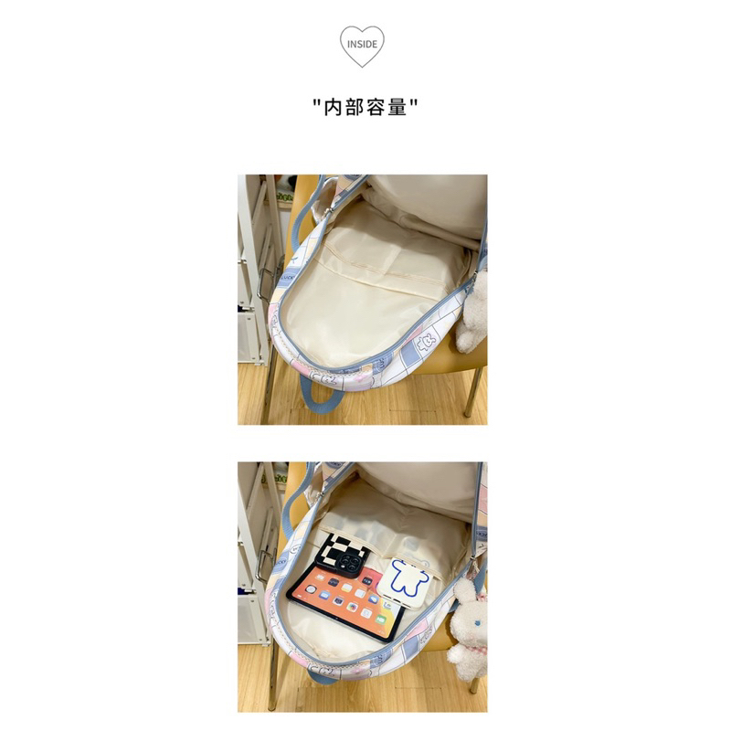 Balo caro màu pastel chống thấm xinh xinh size lớn