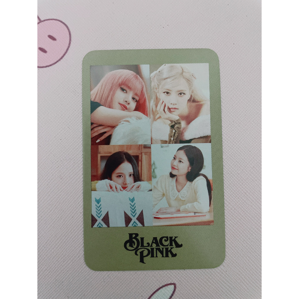 Thẻ Lẻ Lomo Card Nhóm nhạc BlackPink bo góc JENNIE JISOO LISA ROSE