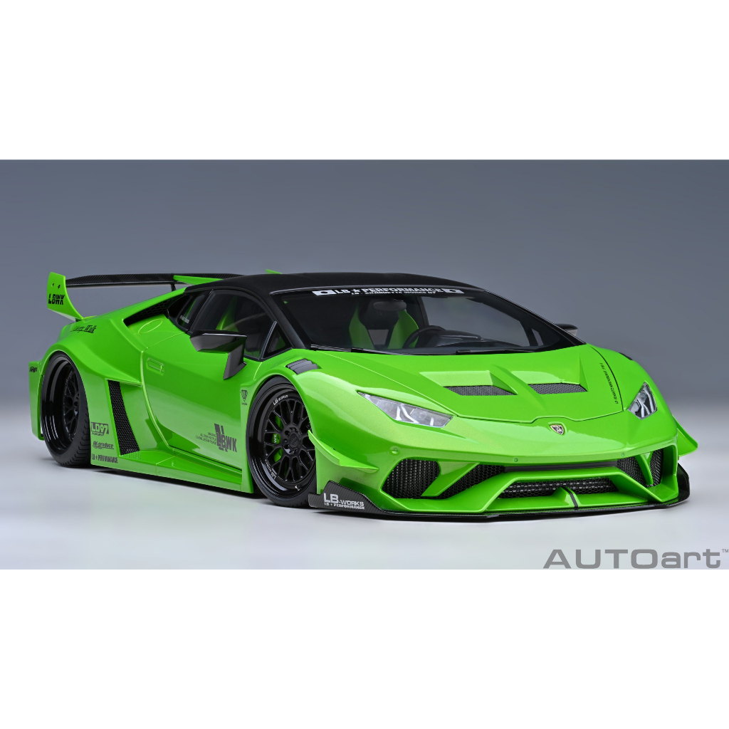 Decal nước Lamborghini Huracan GT LBWK Silhouette Works cho xe mô hình 1:64
